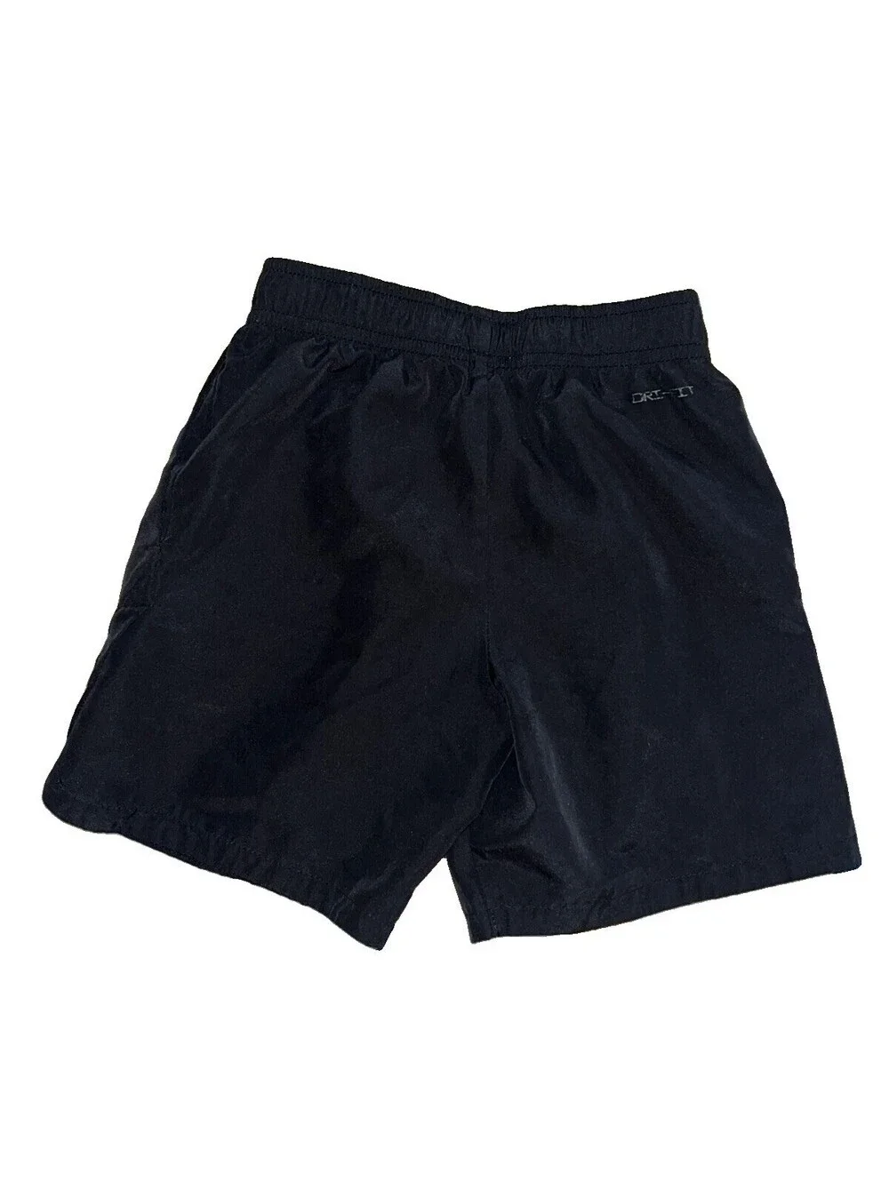 Nike 3T Unisex Baby Toddler Shorts Black Athletic Mesh Elastic Waist Solid
